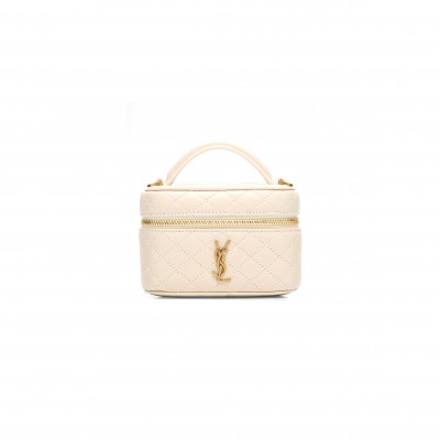 YSL MINI GABY LEATHER VANITY BAG 8192851EL07 (12*8*4cm)